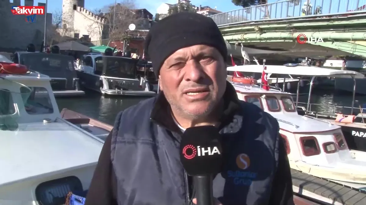 Üsküdar'da sırtüstü denize düşen balıkçı: "Ölümden döndüm desem yeri var, 2-3 kere su yuttum"