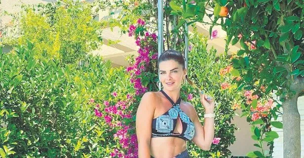 Pelin Karahan fit vücuduyla genç kızlara taş çıkardı