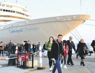 Kruvaziyerlerin rotası Türkiye