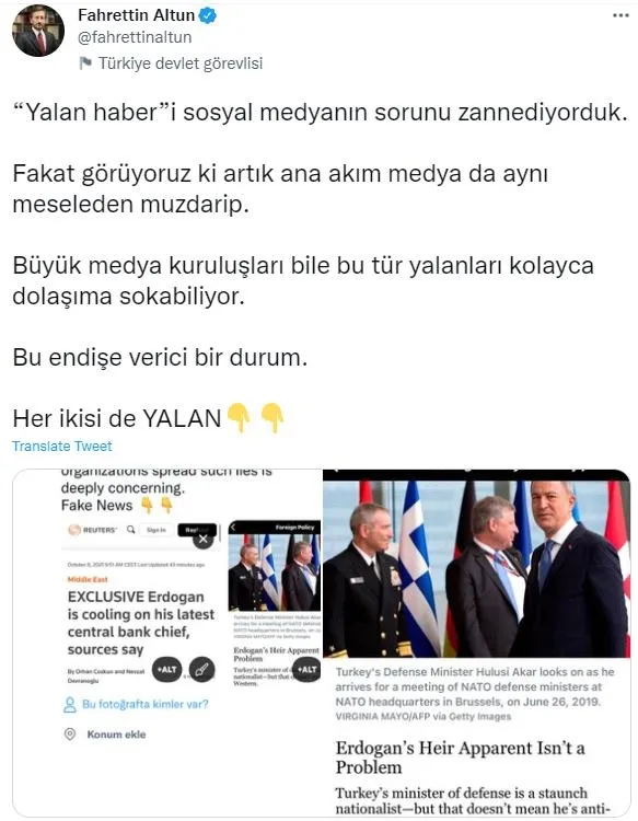 Reuters ve Foreign Policy'den Türkiye'ye yalan haberlerle operasyon girişimi-1