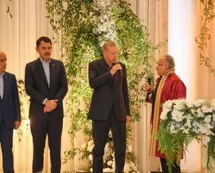 Başkan Erdoğan nikah törenine katıldı