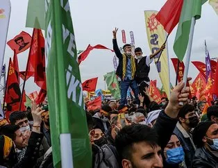HDP’nin olaylı Nevruz etkinliğinde PKK sloganları...