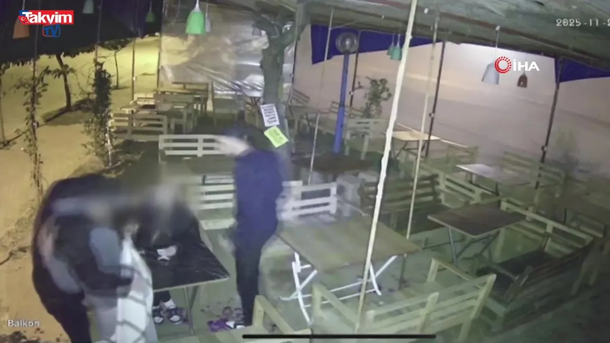 Kardeşine şaka yaptı gözaltına alındı: O anlar kamerada!