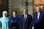 Başkan Recep Tayyip Erdoğan, Sisi ile birlikte İmam Şafi Türbesi'ni ziyaret etti!