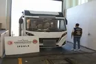 İpsala'da karavanın doğal boşluğundan 173 poşetle 387 kilo 348 gram skunk çıktı