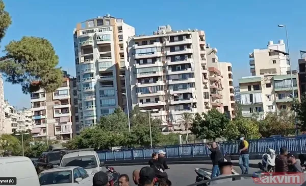 İsrail'den Beyrut'un kalbine alçak saldırı! Yine sivilleri hedef aldılar: Dehşet veren görüntüler - 1