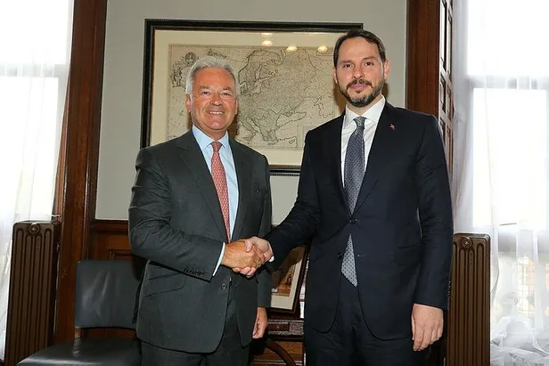 Bakan Albayrak, Londra'da 11 finans kuruluşunun yöneticisi ile görüştü-1