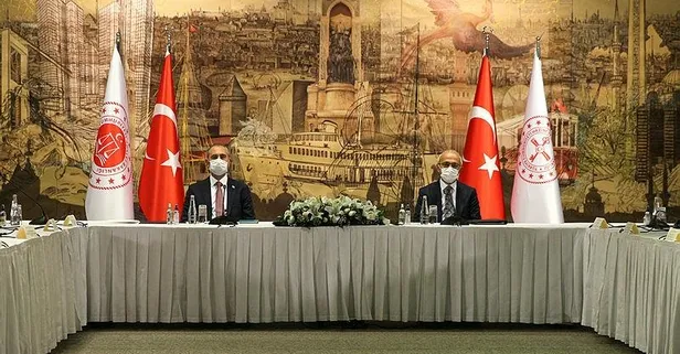 Son dakika: Hazine ve Maliye Bakanı Lütfi Elvan ile Adalet Bakanı Abdulhamit Gül, TÜSİAD üyeleriyle bir araya geldi