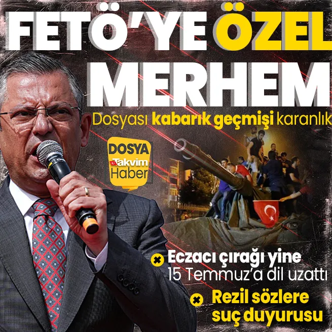 Kandile DEM FETÖye merhem! 15 Temmuzdaki milli iradeye Kot üstüne kefen çeken zibidiler diyen eczacı çırağı Özgür Özele suç duyurusu