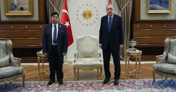 Başkan Recep Tayyip Erdoğan’dan kritik görüşme