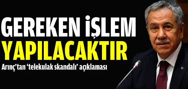 Bülent Arınç’tan önemli açıklamalar