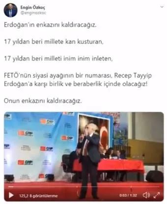 Son dakika: Ankara Cumhuriyet Başsavcılığından, Cumhurbaşkanı Erdoğan'a hakaret eden CHP'li Engin Özkoç'a soruşturma-4