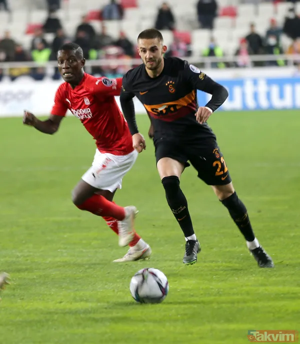 Aslan Sivas'ta yaralı! (Sivasspor 1-0 Galatasaray MAÇ SONUCU ÖZET) - 20