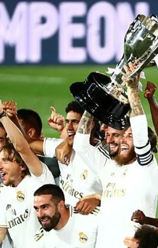 Son dakika: İspanya La Liga'da şampiyon Real Madrid!