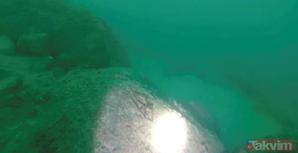 Trabzon'da 13. yüzyıldan kalma Akçakale Kalesi'nin kalıntıları deniz dibinden çıkarılıyor - 6