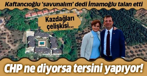 CHP’li Canan Kaftancıoğlu “Kazdağları’nı savunalım” dedi! İmamoğlu Ailesi Kaz Dağları’nda ağaçları keserek 10 villa yaptı...
