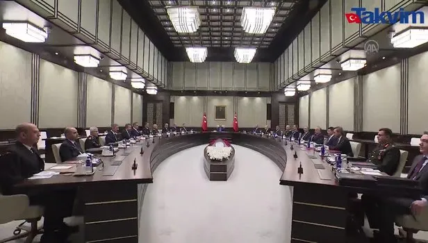 Başkan Erdoğan liderliğinde 2022'nin ilk MGK'sı!