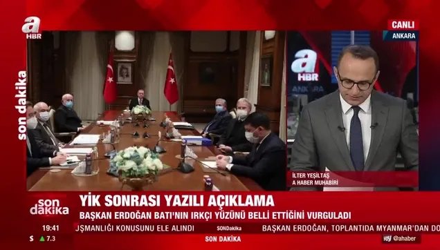 Yüksek İstişare Kurulu sonrası Başkan Erdoğan'dan flaş sözler: Batı ırkçı yüzünü gösterdi