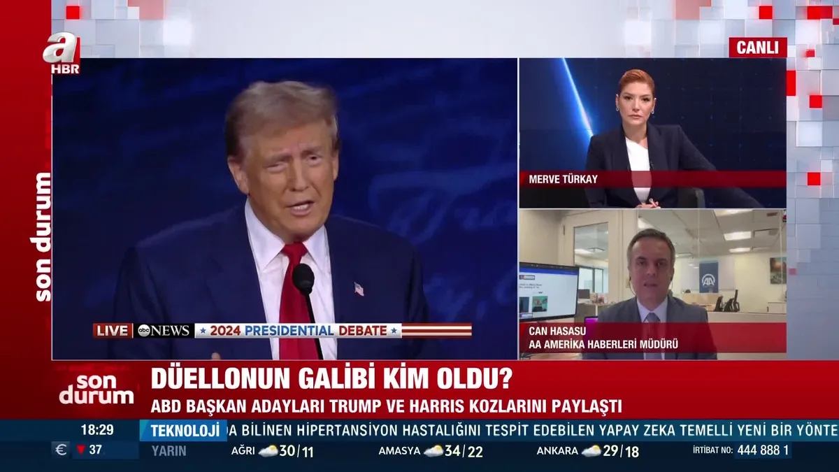 Donald Trump - Kamala Harris düellosu!