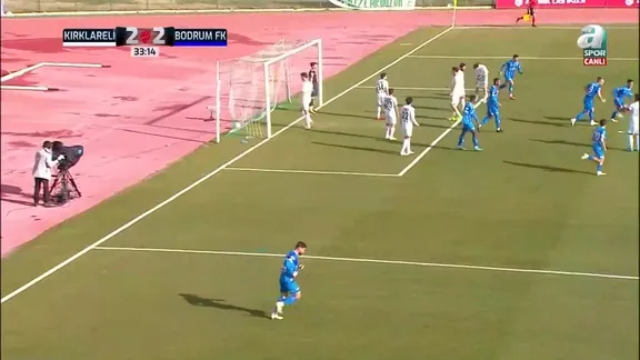 GOL | Kırklarelispor 2-2 Sipay Bodrum FK