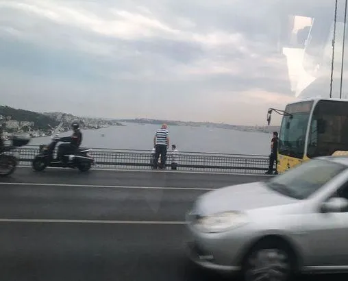 15 Temmuz Köprüsü’nde intihar girişimi