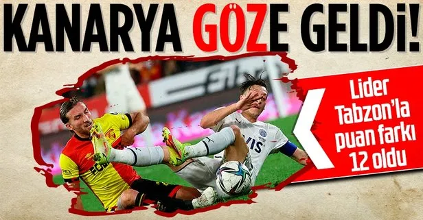 Kanarya ’Göz’e geldi! Göztepe 1-1 Fenerbahçe | MAÇ SONUCU - ÖZET
