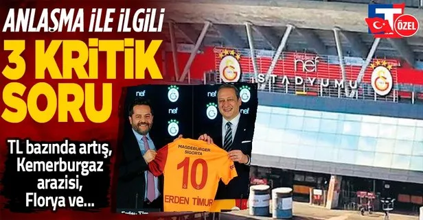 Galatasaray ile Nef arasındaki stat anlaşması ile ilgili 3 kritik soru