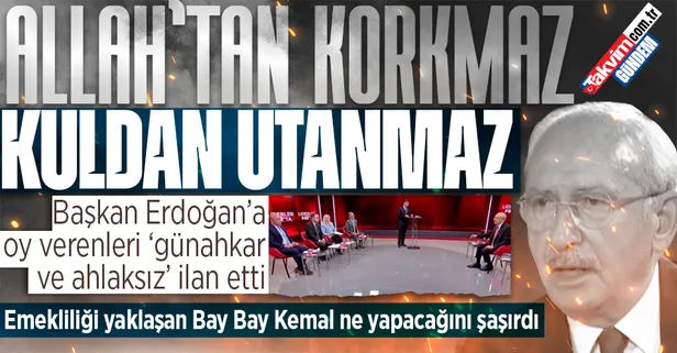 Kemal Kılıçdaroğlu skandal söylem! Başkan Erdoğan'a oy verenlere hakaretler yağdırdı