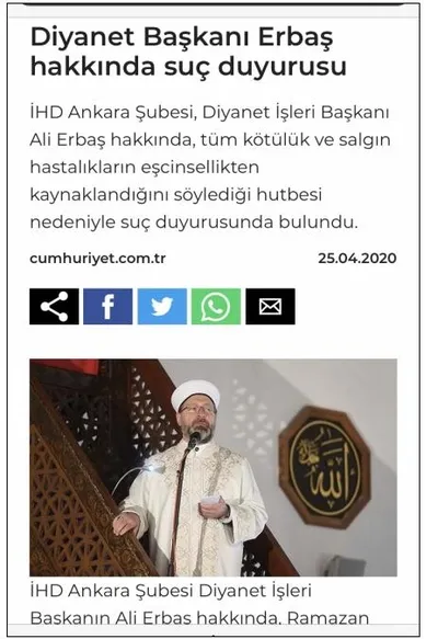 Prof. Dr. Ali Erbaş’a büyük destek! Ankara ve İzmir baroları Kur’an-ı Kerim’de yer alan ayetlere hakaret etti-2