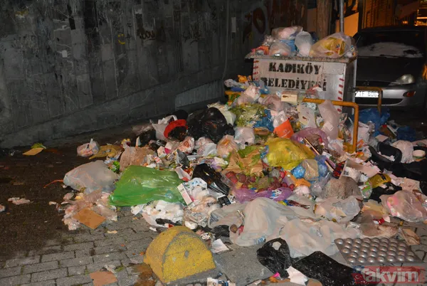SON DAKİKA: Kadıköy'den sonra iki ilçede daha çöp dağları tehlikesi! Ataşehir ve Kartal'da grev başladı - 40