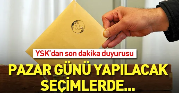 Son dakika... YSK Başkanı: 'Seçimle ilgili tüm güvenlik tedbirlerini aldık'