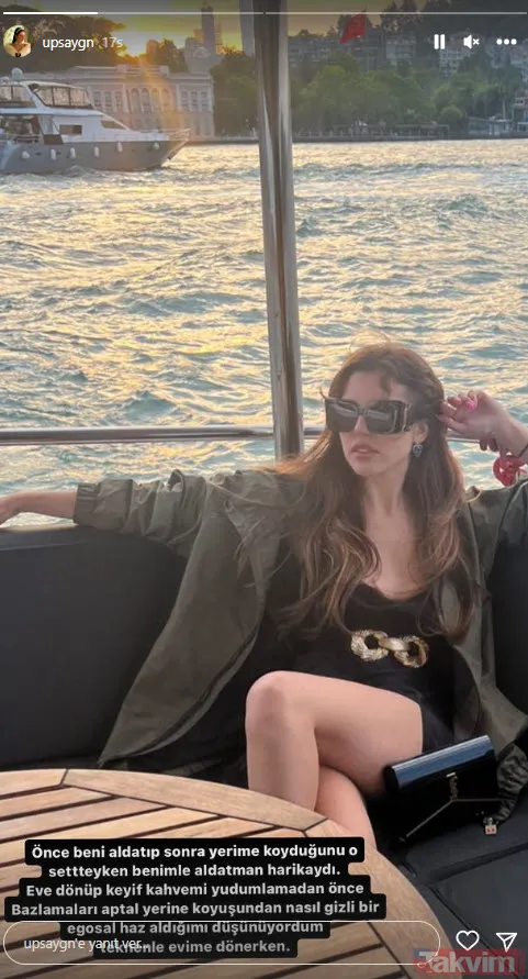 Önce Beni Aldatıp Sonra Yerime Koyduğunu O Setteyken Benimle Aldatman Harikaydı. Eve Dönüp Keyif Kahvemi Yudumlamadan Önce Bazlamaları Aptal Yerine Koyuşundan...