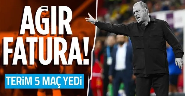 TFF, Fenerbahçe - Galatasaray derbisinin faturasını kesti! Fatih Terim’e büyük ceza
