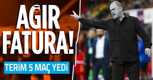 Fatih Terim’e büyük ceza