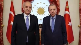 Başkan Erdoğan ile Kurtulmuş’tan Dolmabahçe’de kritik görüşme