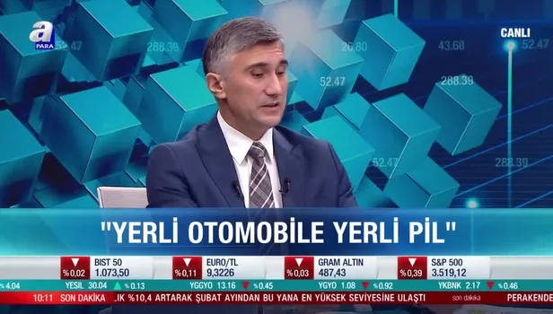 Yerli otomobile yerli pil