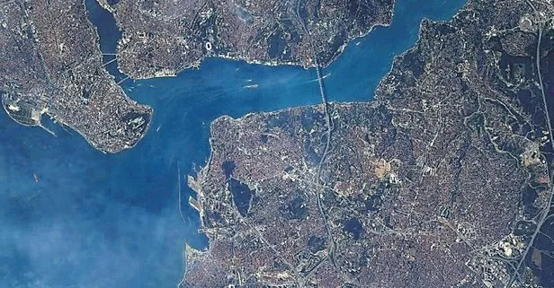 NASA astronotu İstanbul Boğazı’nın fotoğrafını paylaştı herkes hayran kaldı
