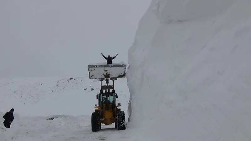 Muş'ta kar kalınlığı 5 metreyi geçti! - 12