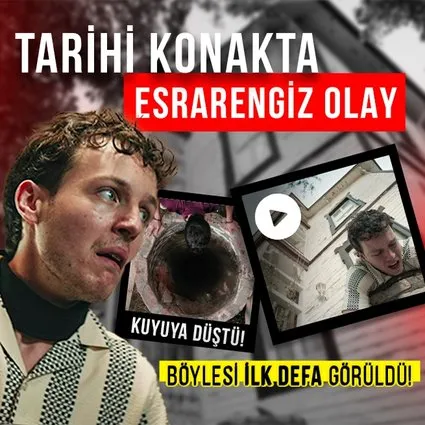 Tarihi konakta esrarengiz olay