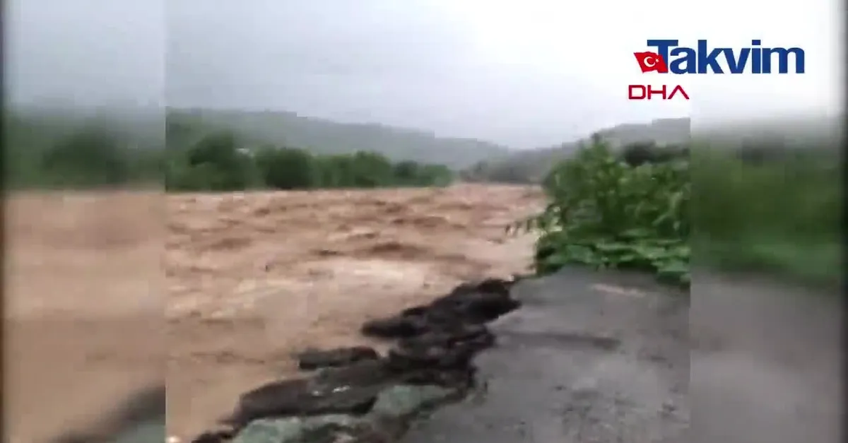 Rize’de heyelan felaketi!