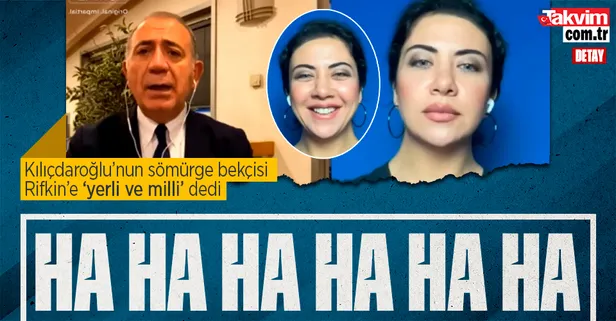 CHP'li Gürsel Tekin, ABD’li Jeremy Rifkin’in yerli ve milli olduğunu savundu sunucu kendisini gülmekten alamadı