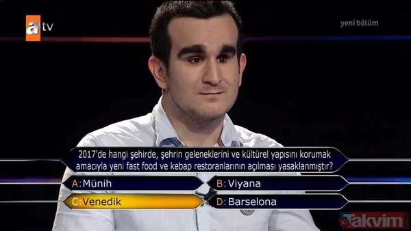 Helal olsun gönül gözüyle görenlere! Kim Milyoner Olmak İster'de geceye Mustafa Keskin damgası - 42