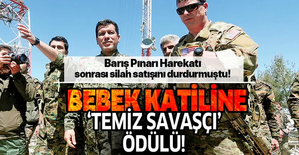 Barış Pınarı Harekatı nedeniyle silah satışını durduran Kanada'dan bebek katili Mazlum Kobani'ye ödül!