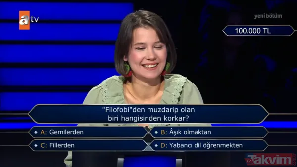 YKS 650'ncisi Efekan Değerli Kim Milyoner Olmak İster'de 500 Bin TL'lik soruyu açtı - 8