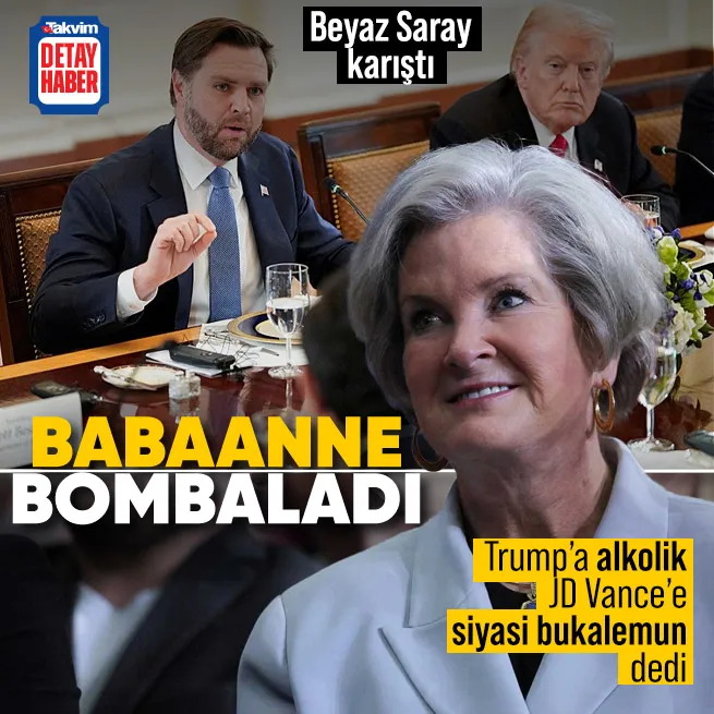 Trump’a alkolik JD Vance’e siyasi bukalemun dedi! Beyaz Saray Genel Sekreteri’nin başı dertte