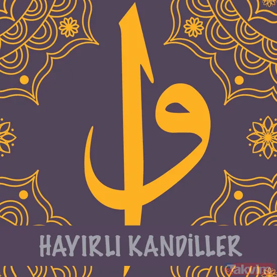 Regaip Kandili sözleri Resimli kandil mesajları - 2019 hadisli ayetli güzel Regaip kandili sözleri - 7