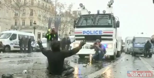 Fransa'daki Sarı Yelekliler'in eyleminde Gezi Parkı izleri - 4