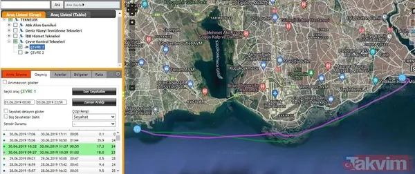 CHP'li İBB Başkanı Ekrem İmamoğlu vatandaş trafik çilesi çekerken 'Çevre 1' adlı tekneyi kendine makam aracı yaptı - 32