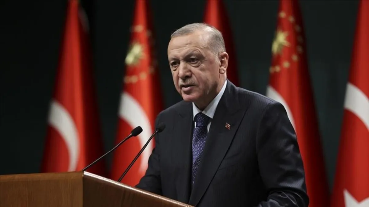 Başkan Erdoğan'dan şehit Piyade Uzman Çavuş Muhammed Emin Önk'ün ailesine başsağlığı mesajı