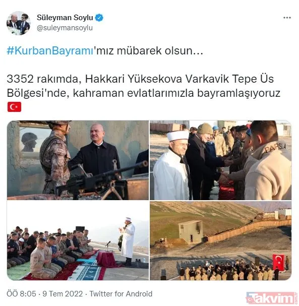 Siyasilerden peş peşe Kurban Bayramı mesajları... Mehmetçik vatan nöbetinde - 3